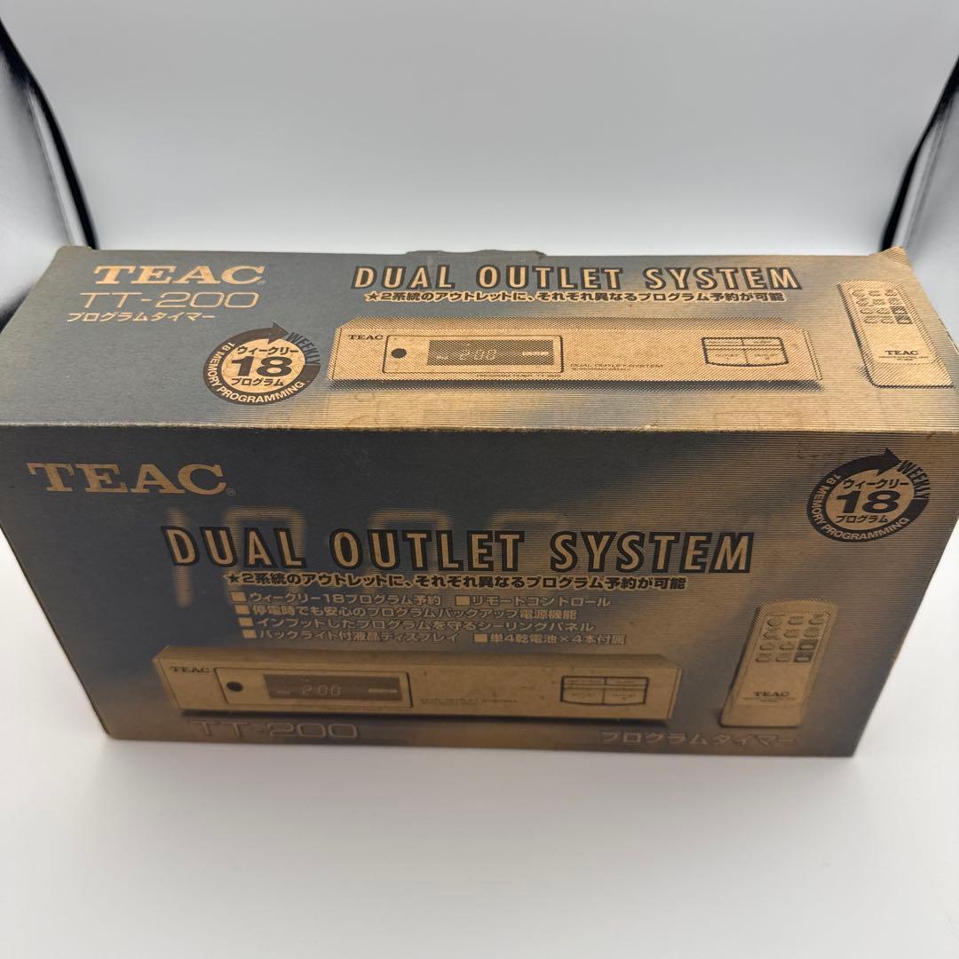 TEAC TT-200 デュアルアウトレットシステム　新品未使用