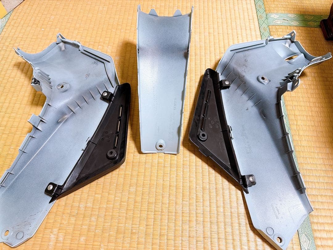 クロスカブJA60 レッグカバー プコブルー