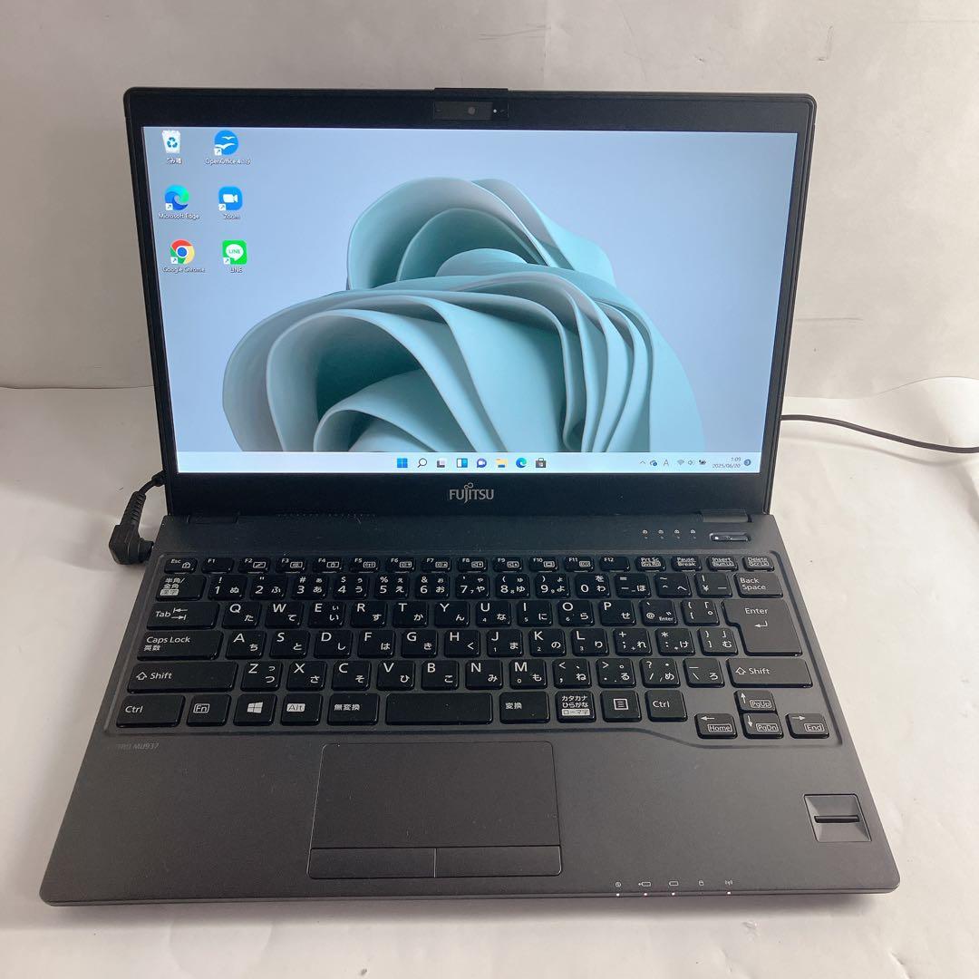 富士通 MU937 Win11　超軽量 サクサクSSD 13.3インチ ノート