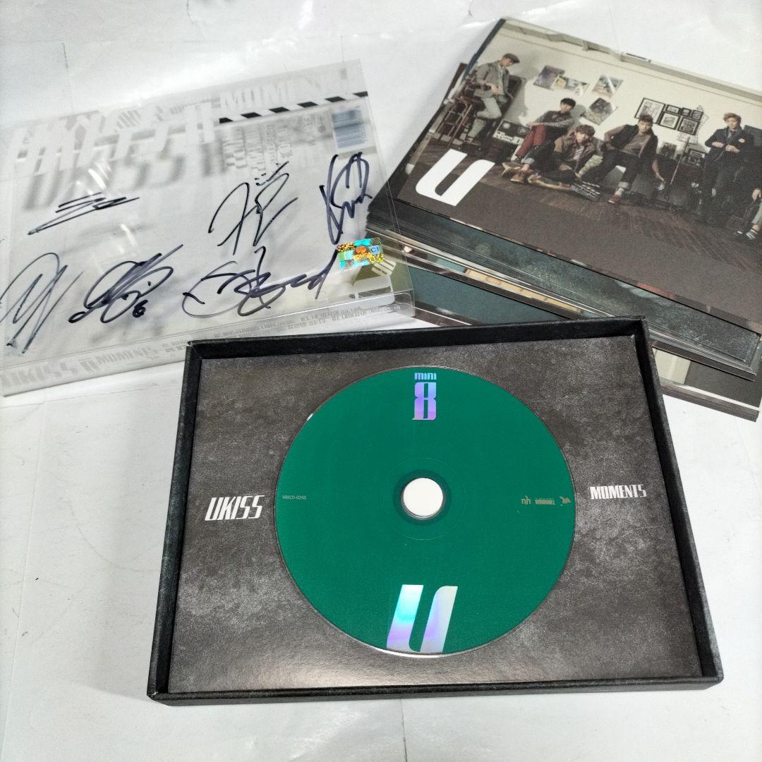 U-KISS 全メンバー本物直筆サイン入 signature⭐Moments 8