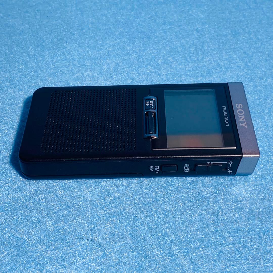 ソニー FM/AMラジオ SRF-T355 充電スタンド・取説付き 動作確認済み