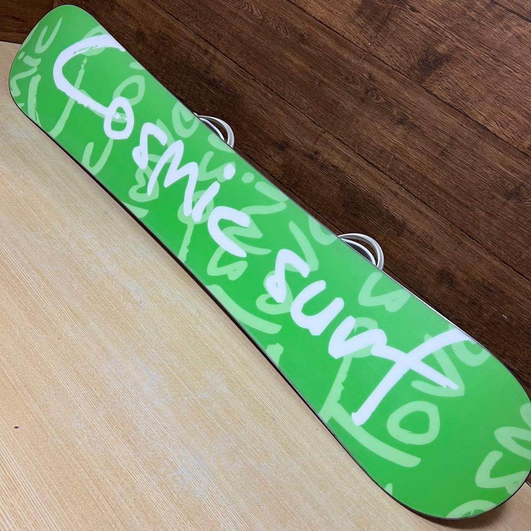 コズミックサーフ　サロモン　初心者オススメ　レディース　スノーボード　3点セット