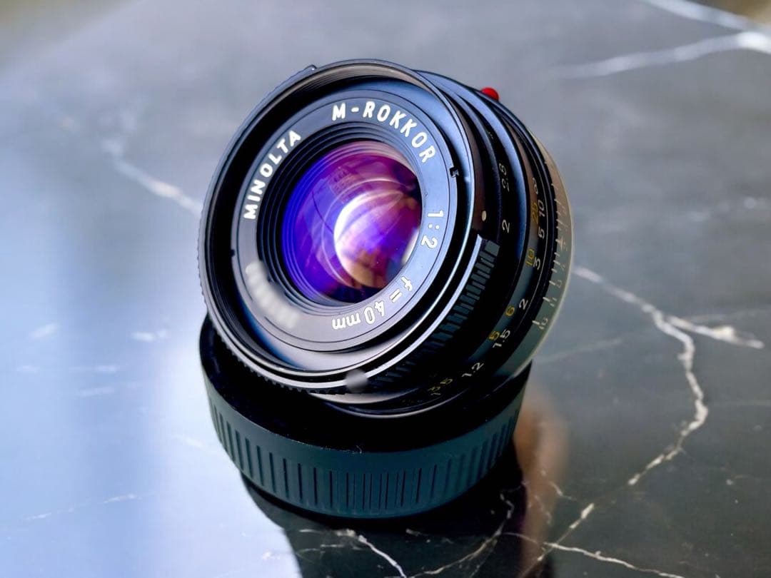 【OH済 】極上美品　オール純正　M-ROKKOR 40mm ライカ