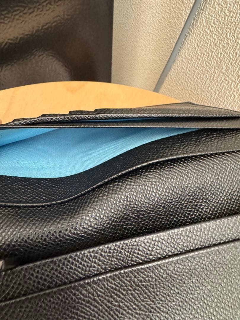 BVLGARI ブラック長財布