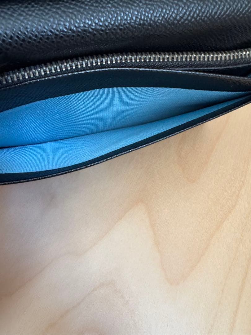 BVLGARI ブラック長財布