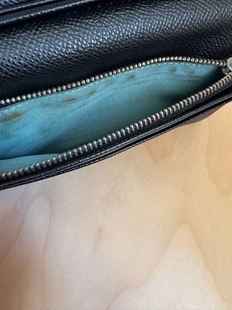 BVLGARI ブラック長財布