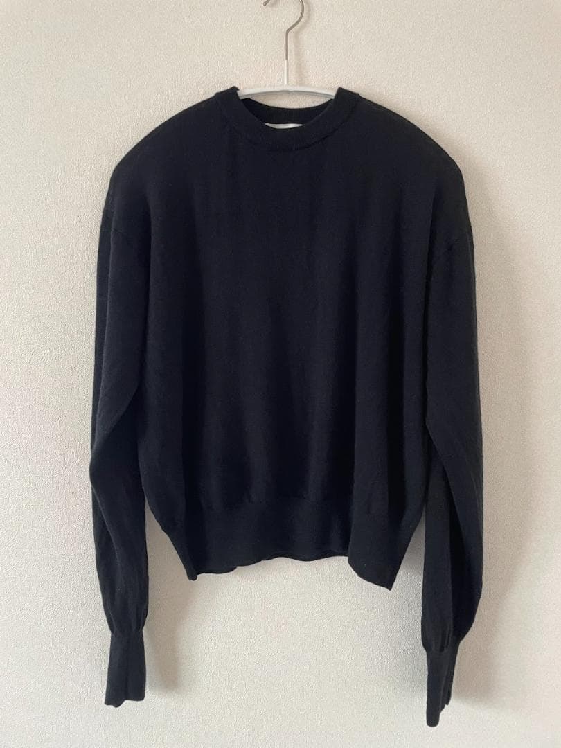 最終値下げ　かぐれ　ウールハイゲージクルーニット