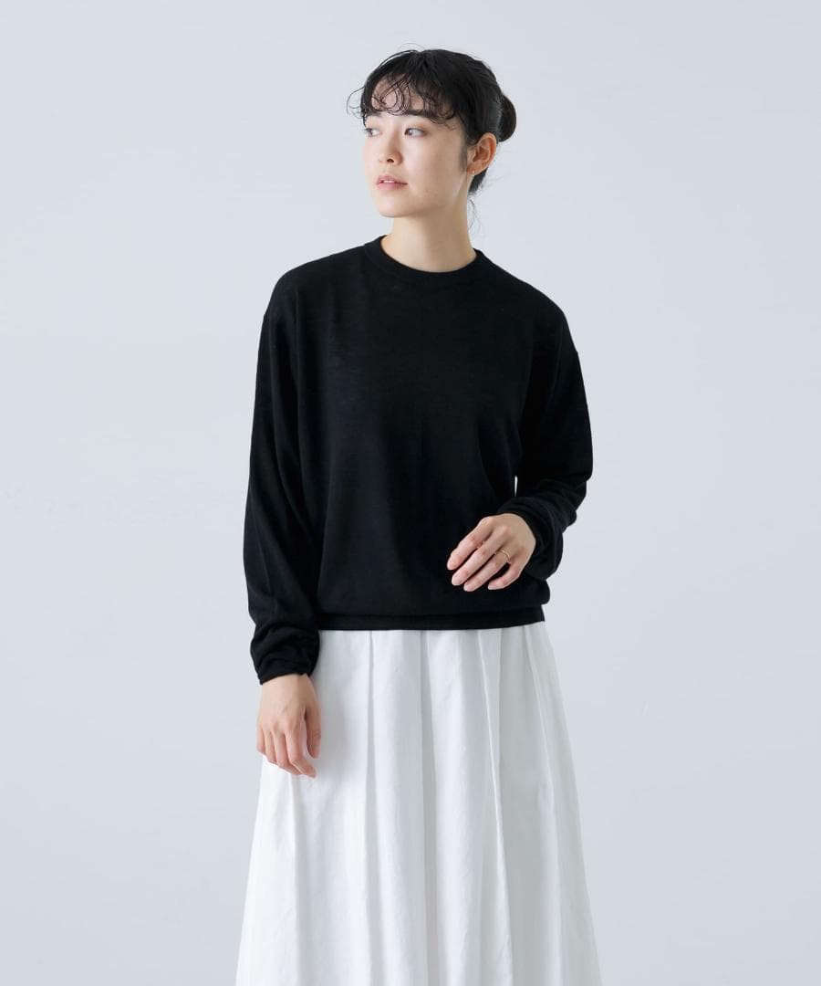 最終値下げ　かぐれ　ウールハイゲージクルーニット