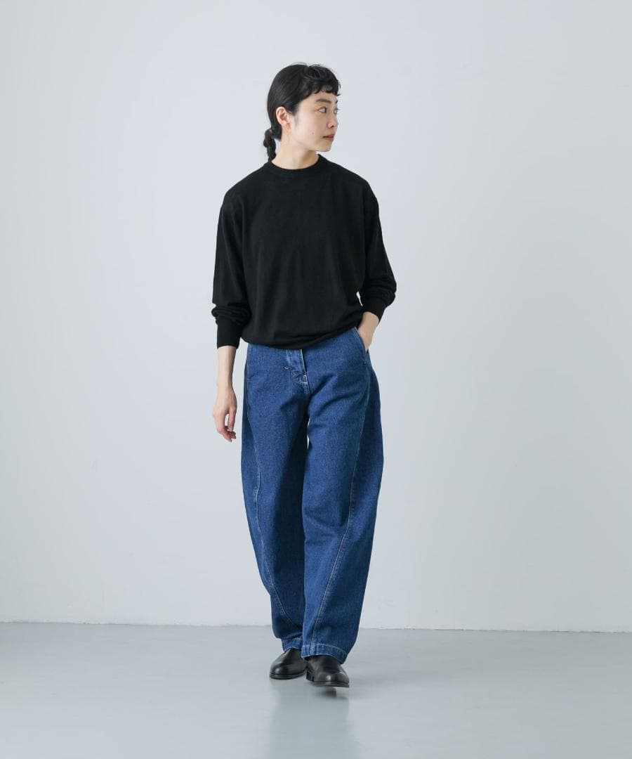 最終値下げ　かぐれ　ウールハイゲージクルーニット