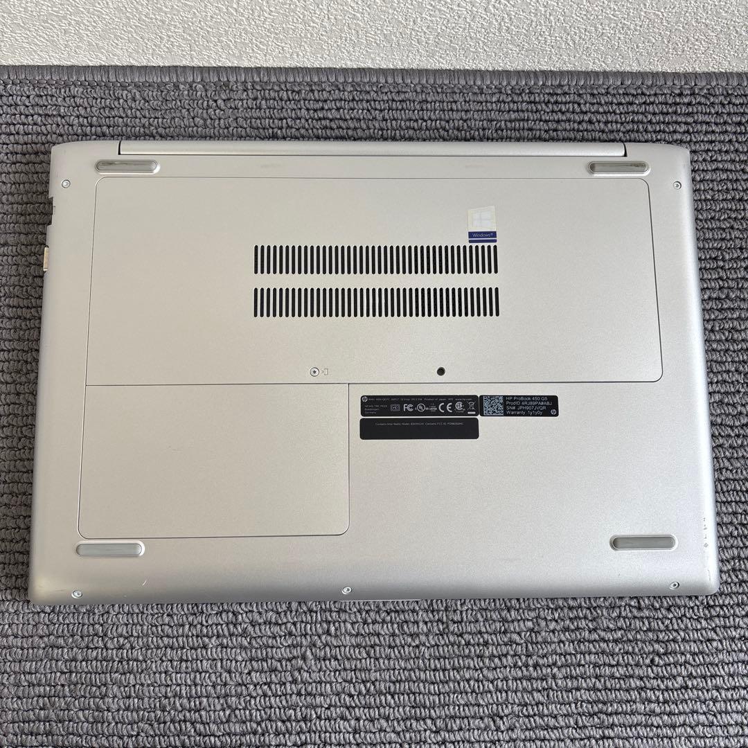 HP ProBook 450 G5 i5-7200U メモリ8GB　#M6924