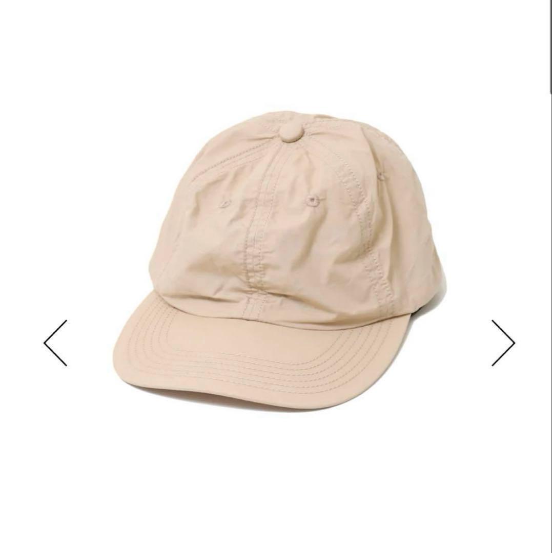 キジマタカユキ エラスティックバック 6パネルキャップ ベージュ