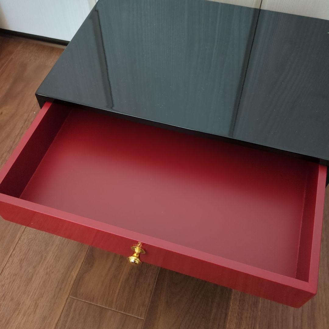 木製 三段 小引き出し、小物入れ