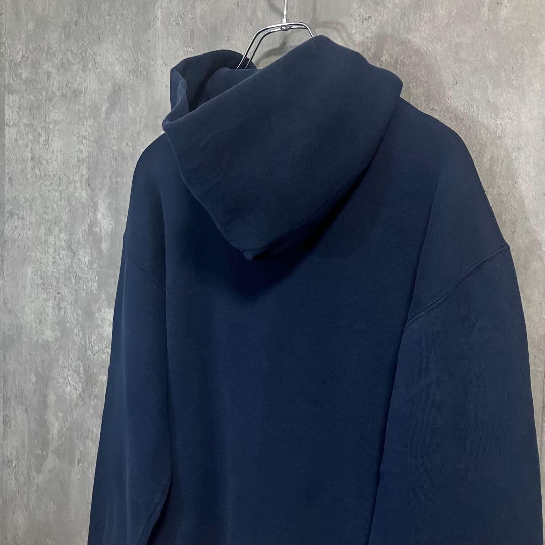 ラッセルアスレチック90sUSA製フルジップパーカーM相当ブランク無地ソリッド