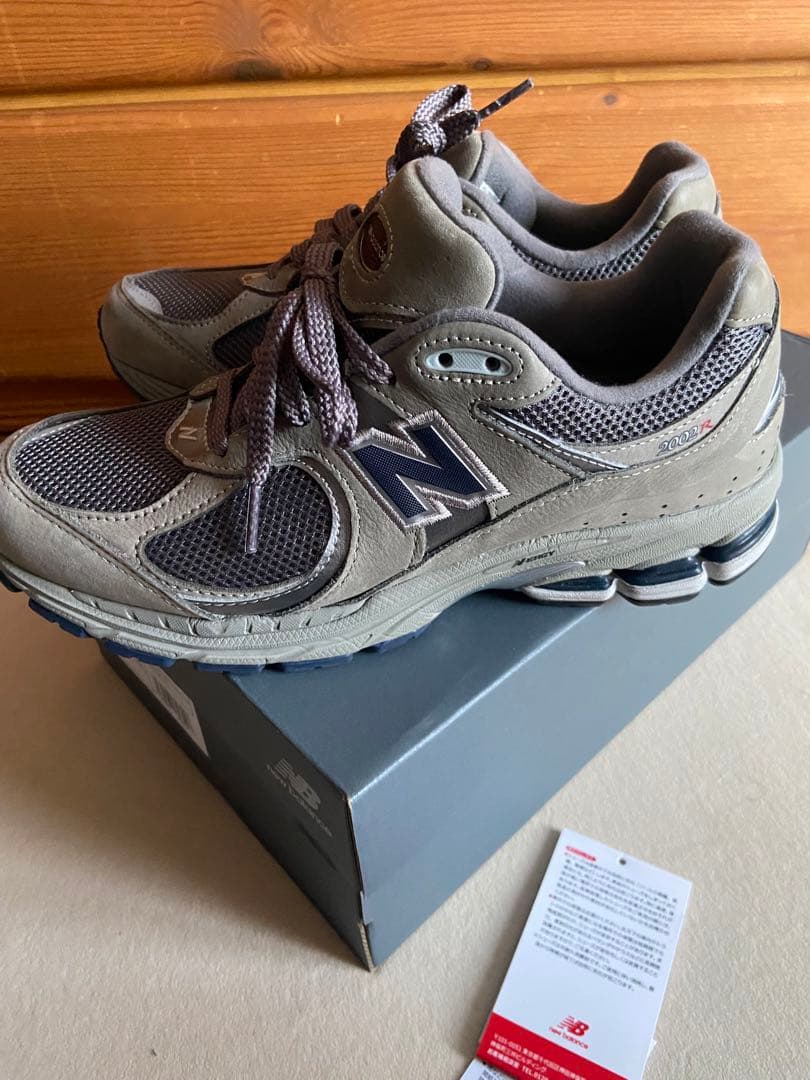 美品　NewBalance ML2002RA グレー ヌバック 26cm