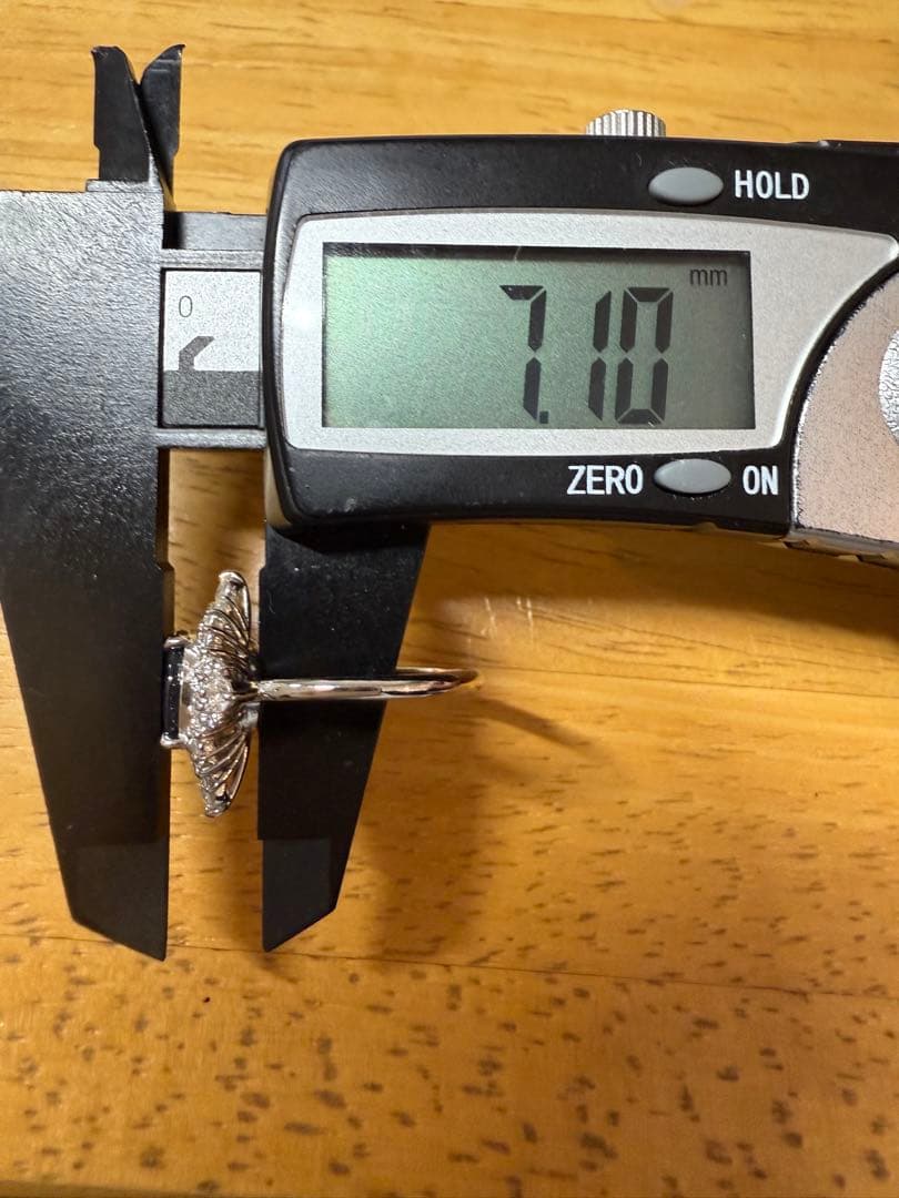 限界突破超特価❣️PTコ-ンフラワーブルーサファイアダイア入りリング 2ctup