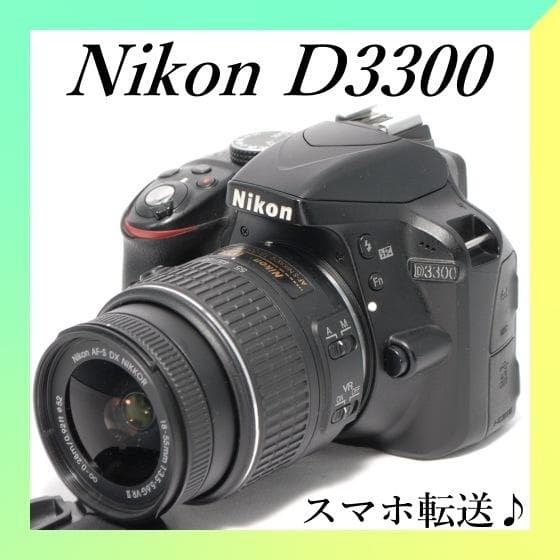 ✨Nikon D3300✨初心者さんおすすめ✨ショット数少✨一眼レフカメラ✨