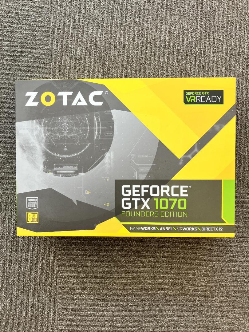 【動作確認済】ZATOC GEFORCE GTX 1070