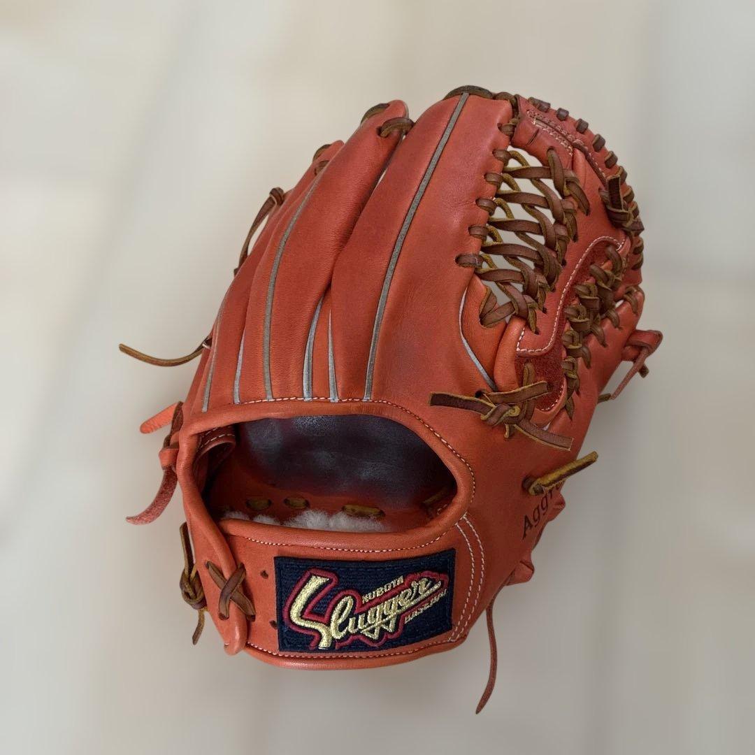 Slugger オレンジ グラブ