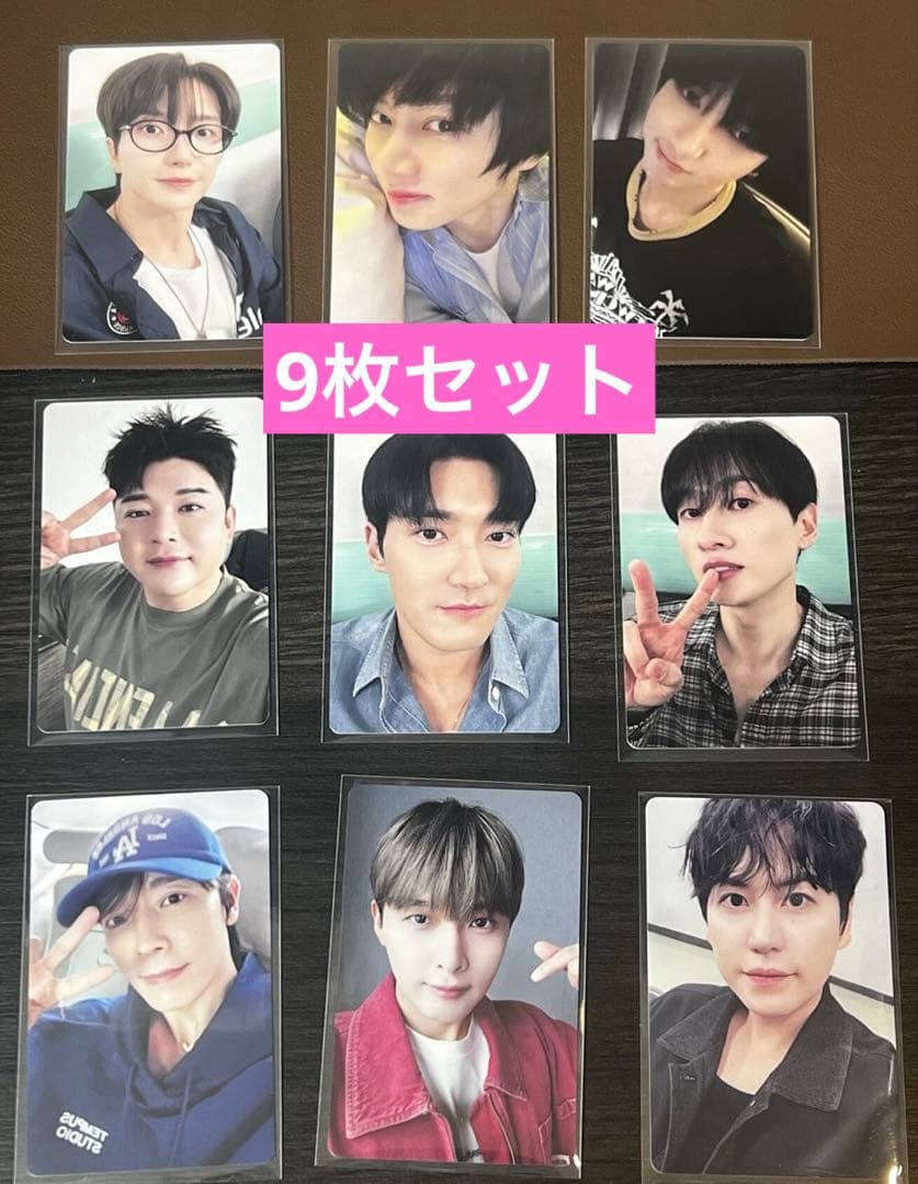 superjunior 12th yizhiyu 香港　サイン会　トレカ　9枚