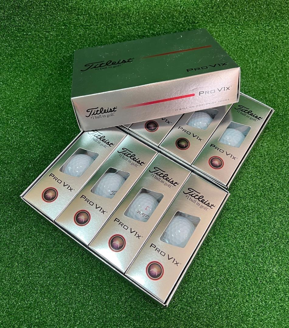 2025 タイトリスト【Titleist】PRO V1x【ホワイト】2ダース