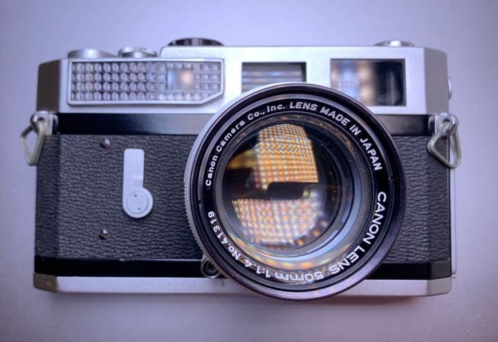 キャノンcanon model 7 + 50mm f1.4