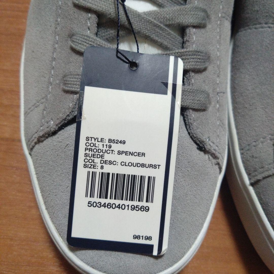 【新品】Fred Perry スエード スニーカー　グレー