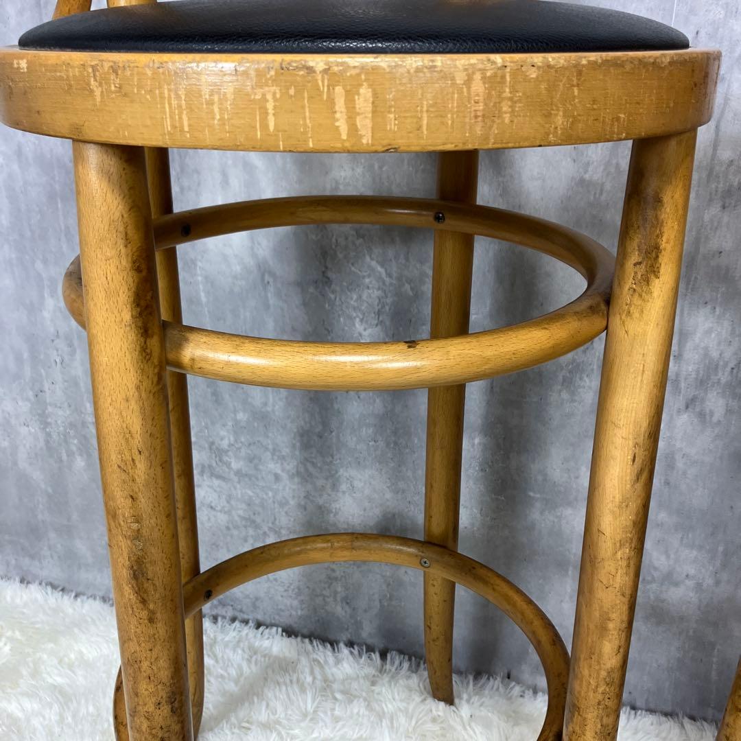 秋田木工 ステラミア ブランチ 曲木 カウンターチェア　2脚セット