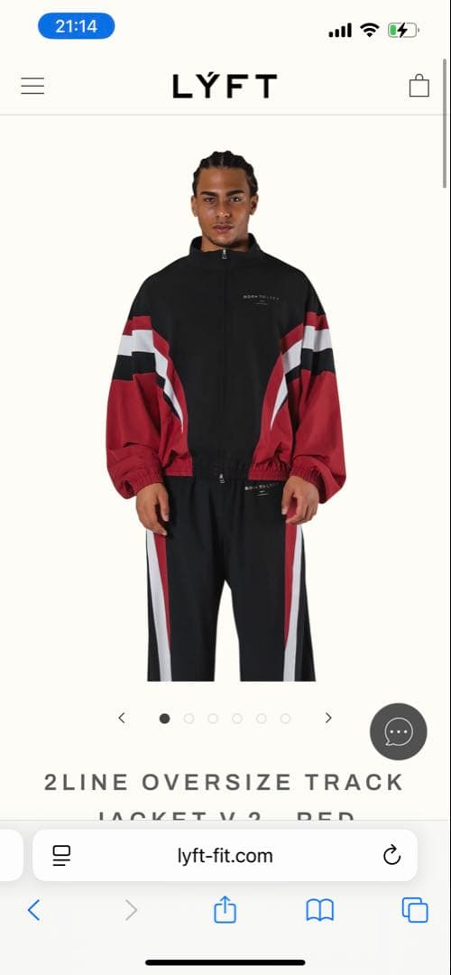 LYFT 2LINE OVERSIZE セットアップ