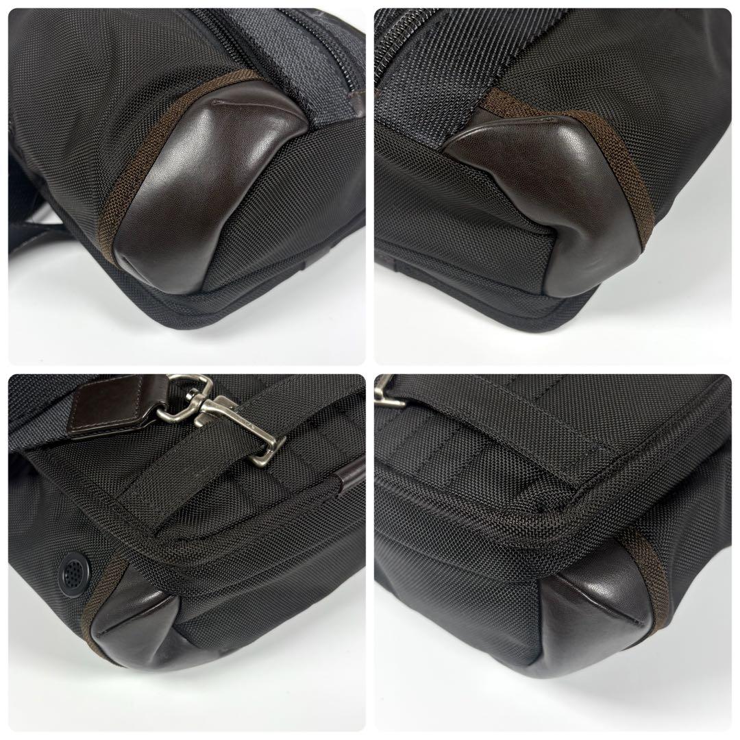 TUMI アルファ ブラボー サラトガ ボディバッグ 黒