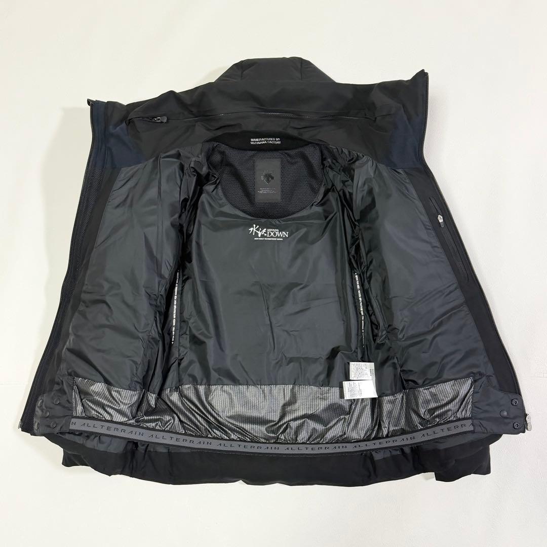 YASU マウンテニア 水沢ダウン アウター ブラック M