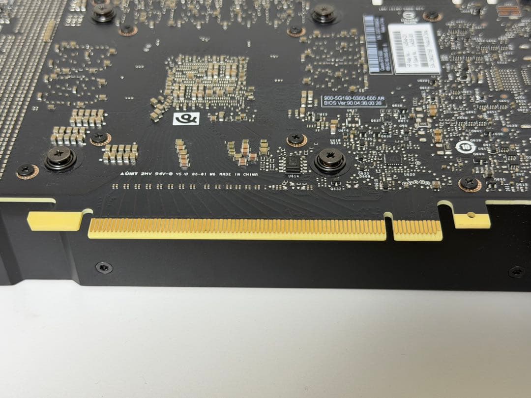 NVIDIA QUADRO RTX 5000 16GB AIグラフィック