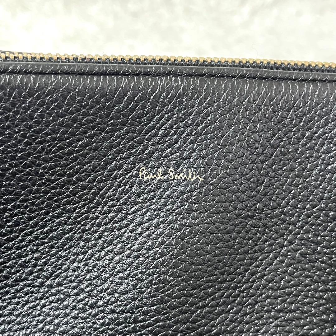 ✨入手困難✨ポールスミス トートバッグ オールレザー マルチストライプ A4可能