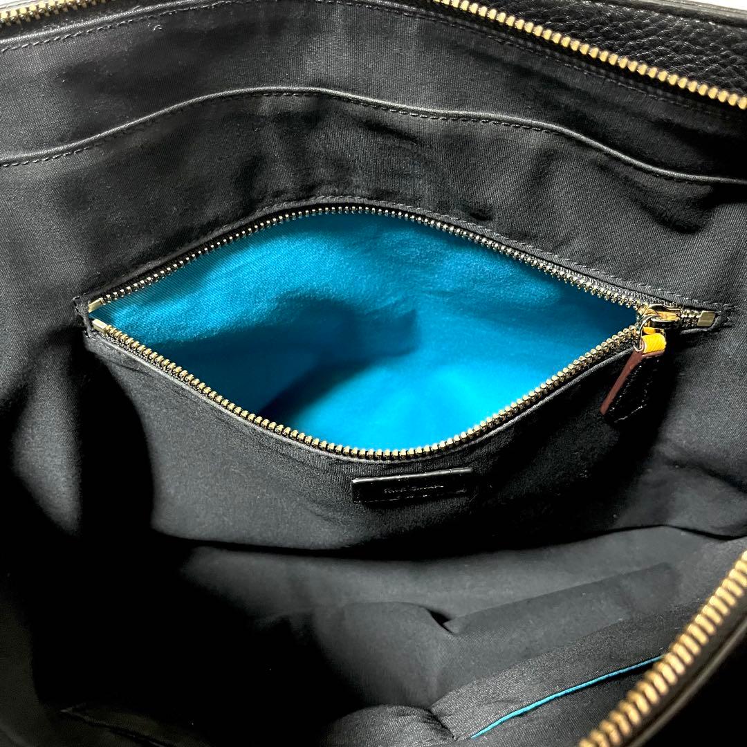 ✨入手困難✨ポールスミス トートバッグ オールレザー マルチストライプ A4可能