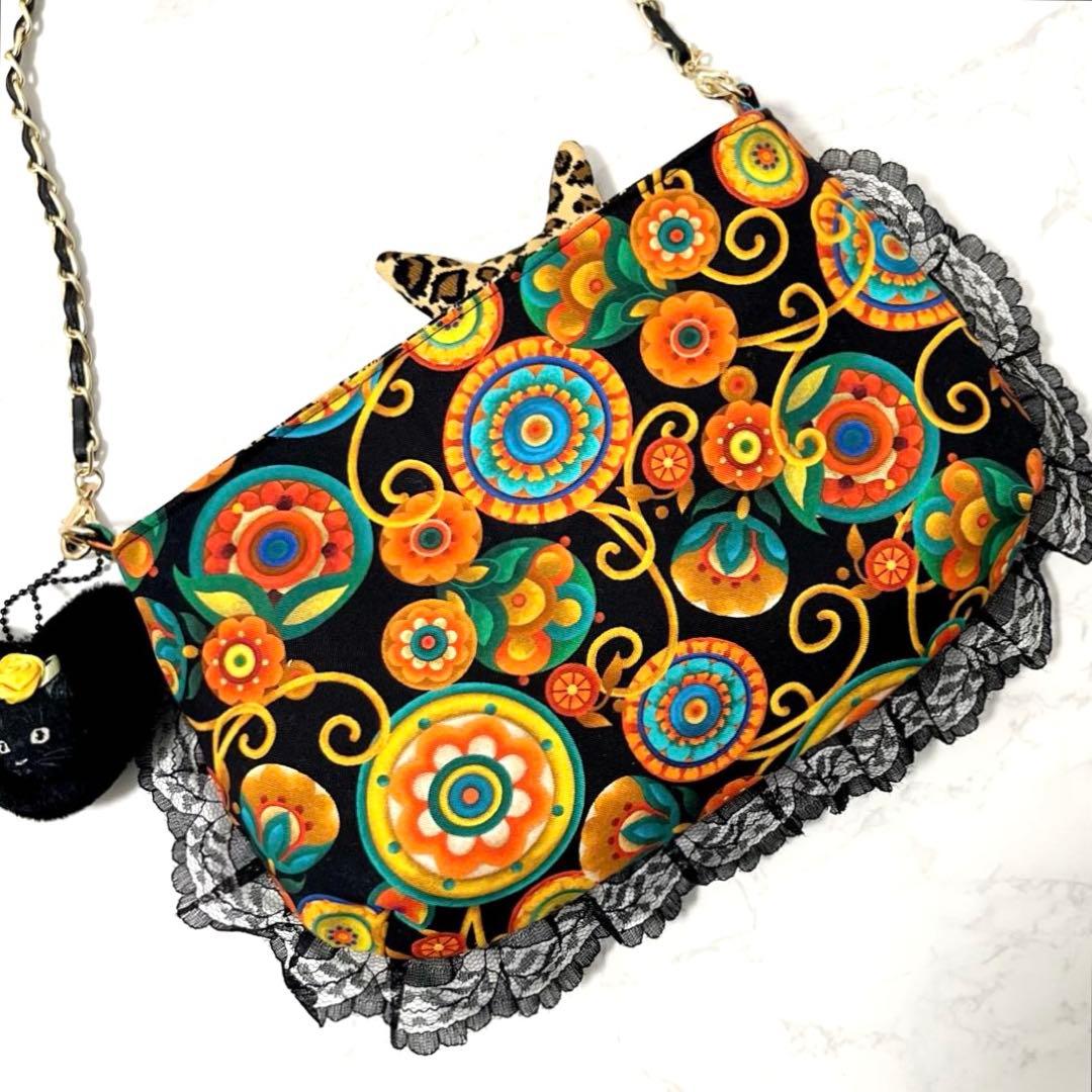 m*︎様 コヤンイサムチョン♡USA♡黒猫ちゃん♡ポシェット