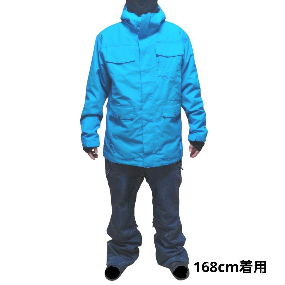 686×OP スノーボードウェア 上下セット メンズM スノボウェア
