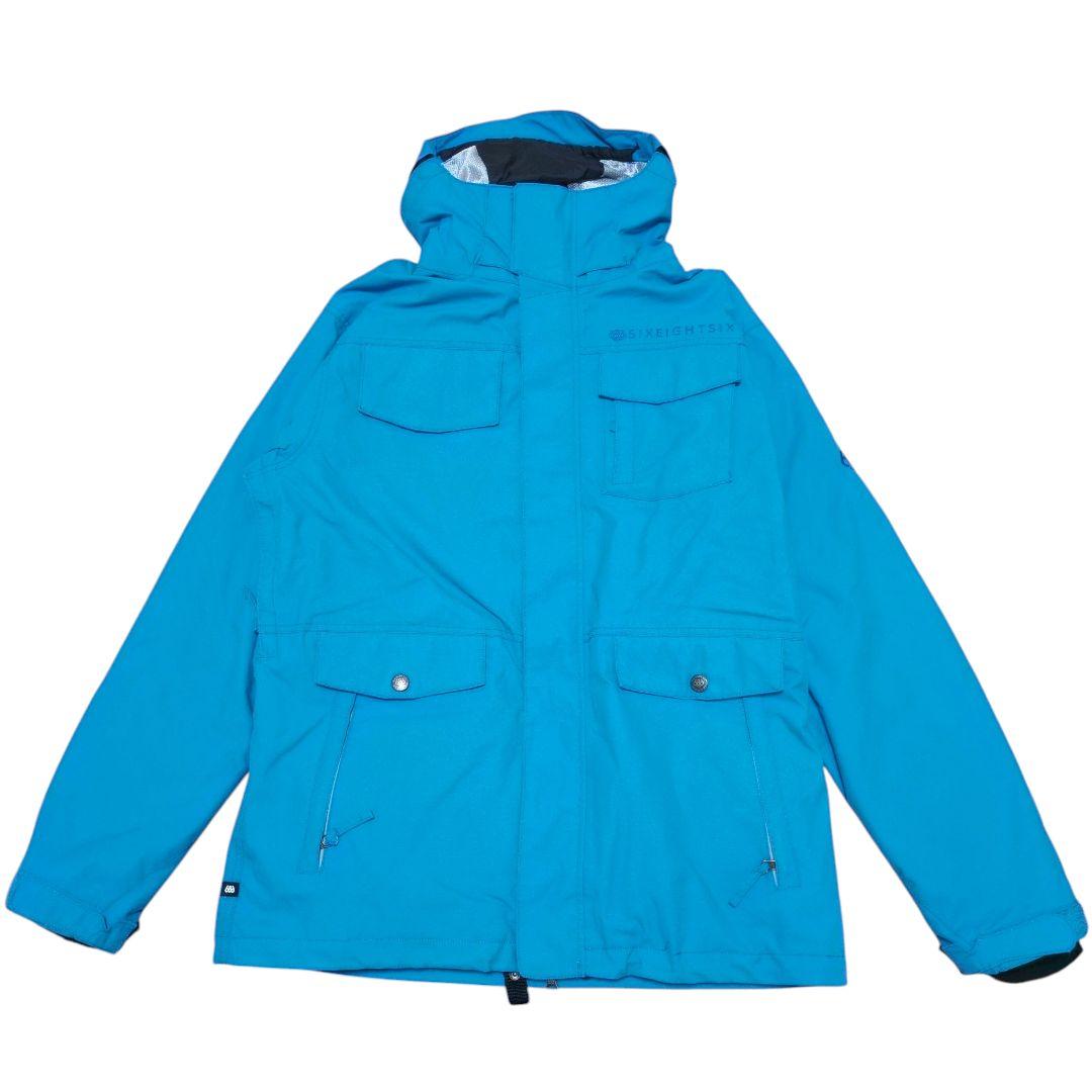 686×OP スノーボードウェア 上下セット メンズM スノボウェア