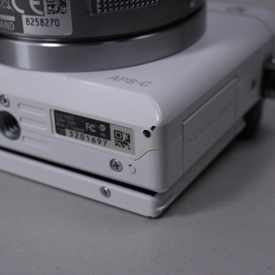 ☆ショット7905回☆SONY a6000 標準ズーム ホワイト　＃401
