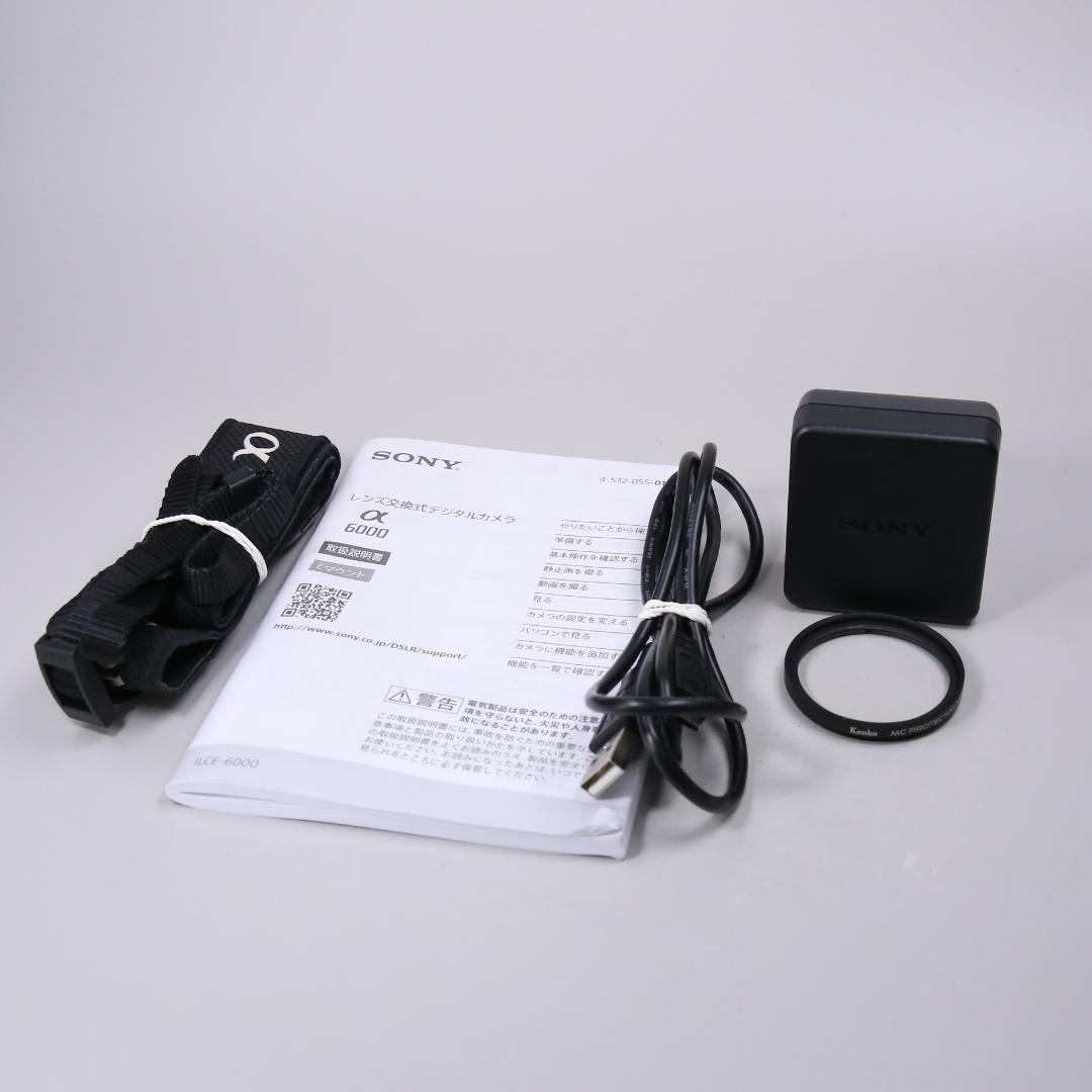 ☆ショット7905回☆SONY a6000 標準ズーム ホワイト　＃401