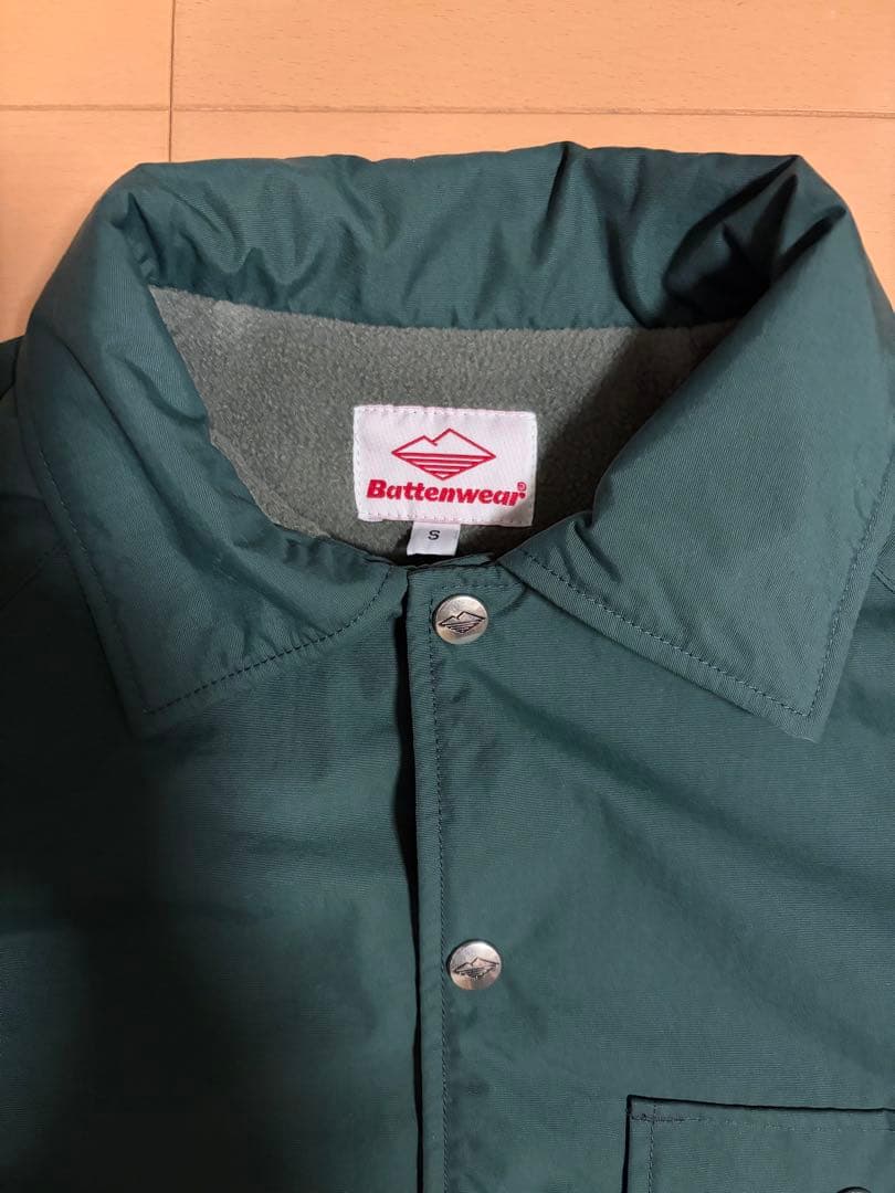Battenwearバテンウェア コーチJKT グリーン　S