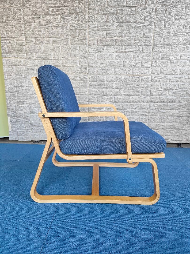 MUJI 無印良品 リビングでもダイニングでもつえるソファチェア②