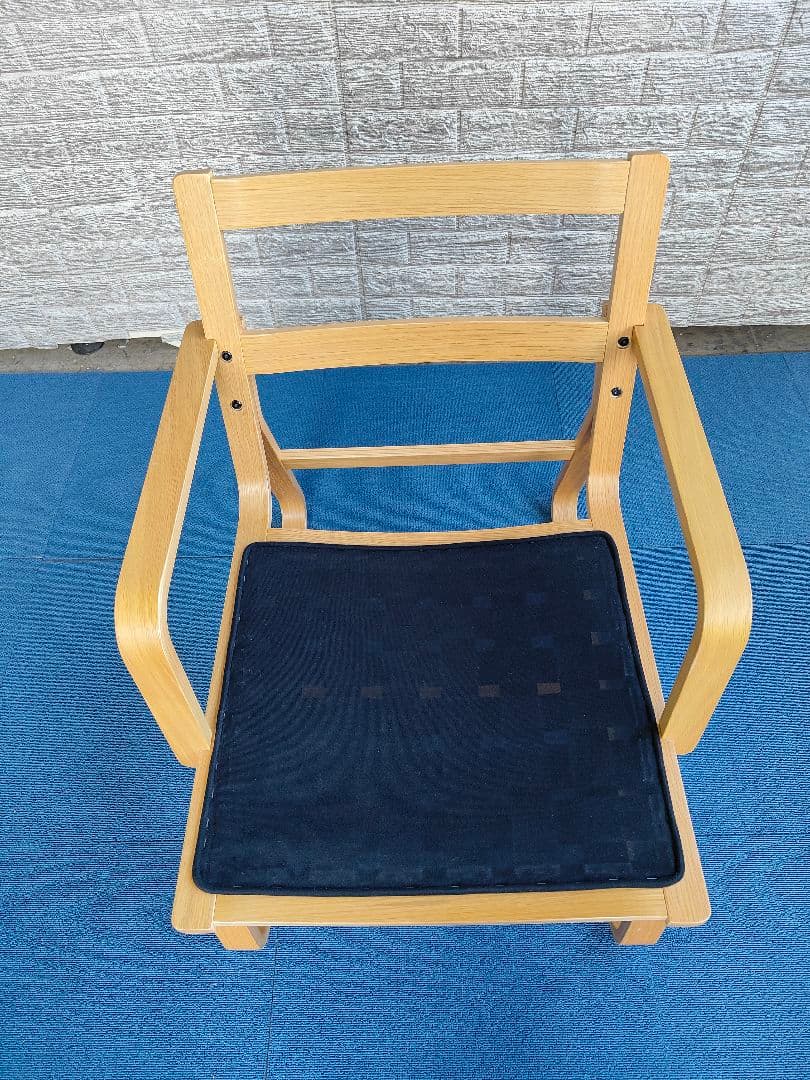 MUJI 無印良品 リビングでもダイニングでもつえるソファチェア②