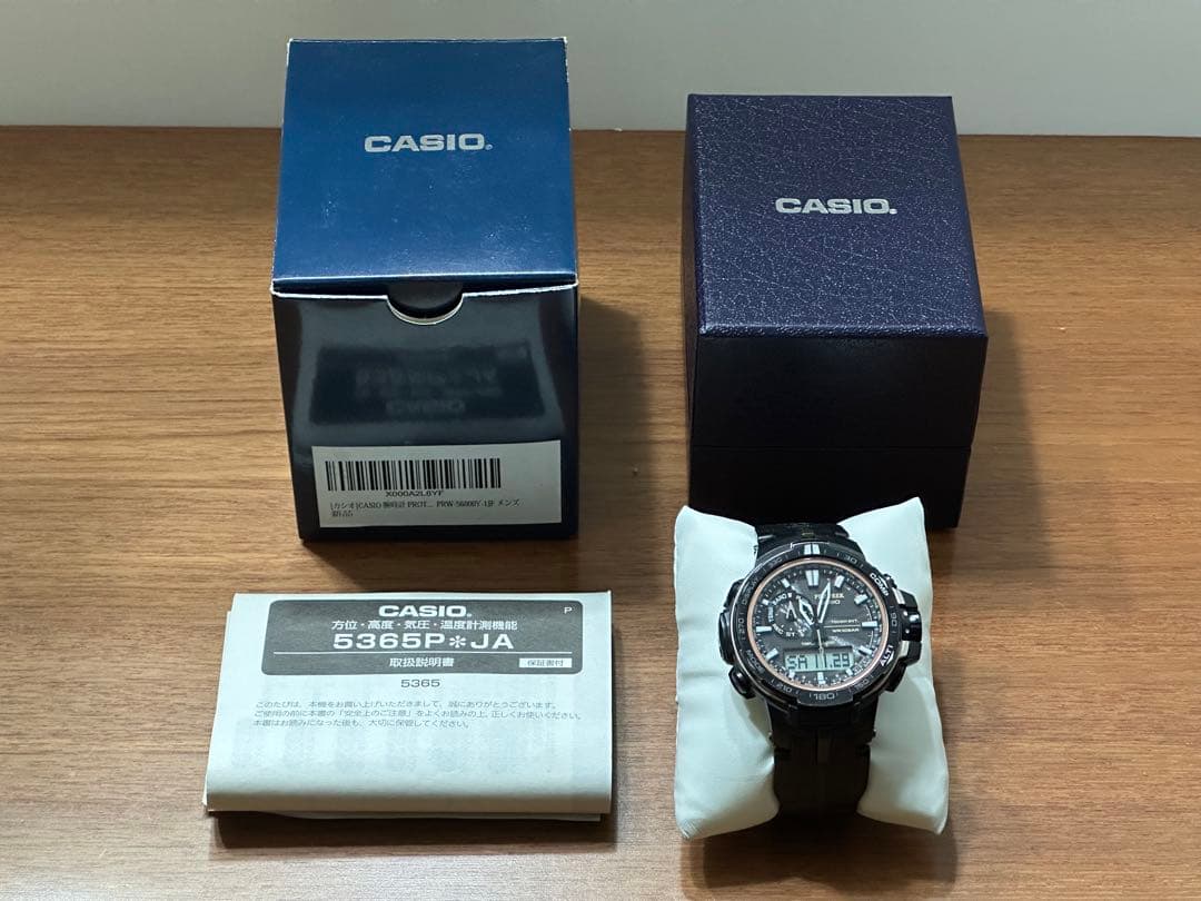 かげろうCASIO PROTREK プロトレック PRW-S6000Y