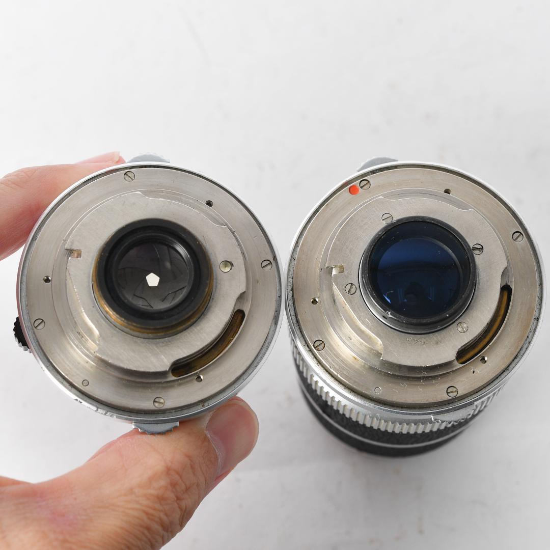 フォクトレンダー デッケルマウントレンズ 2本セット 35mm 135mm