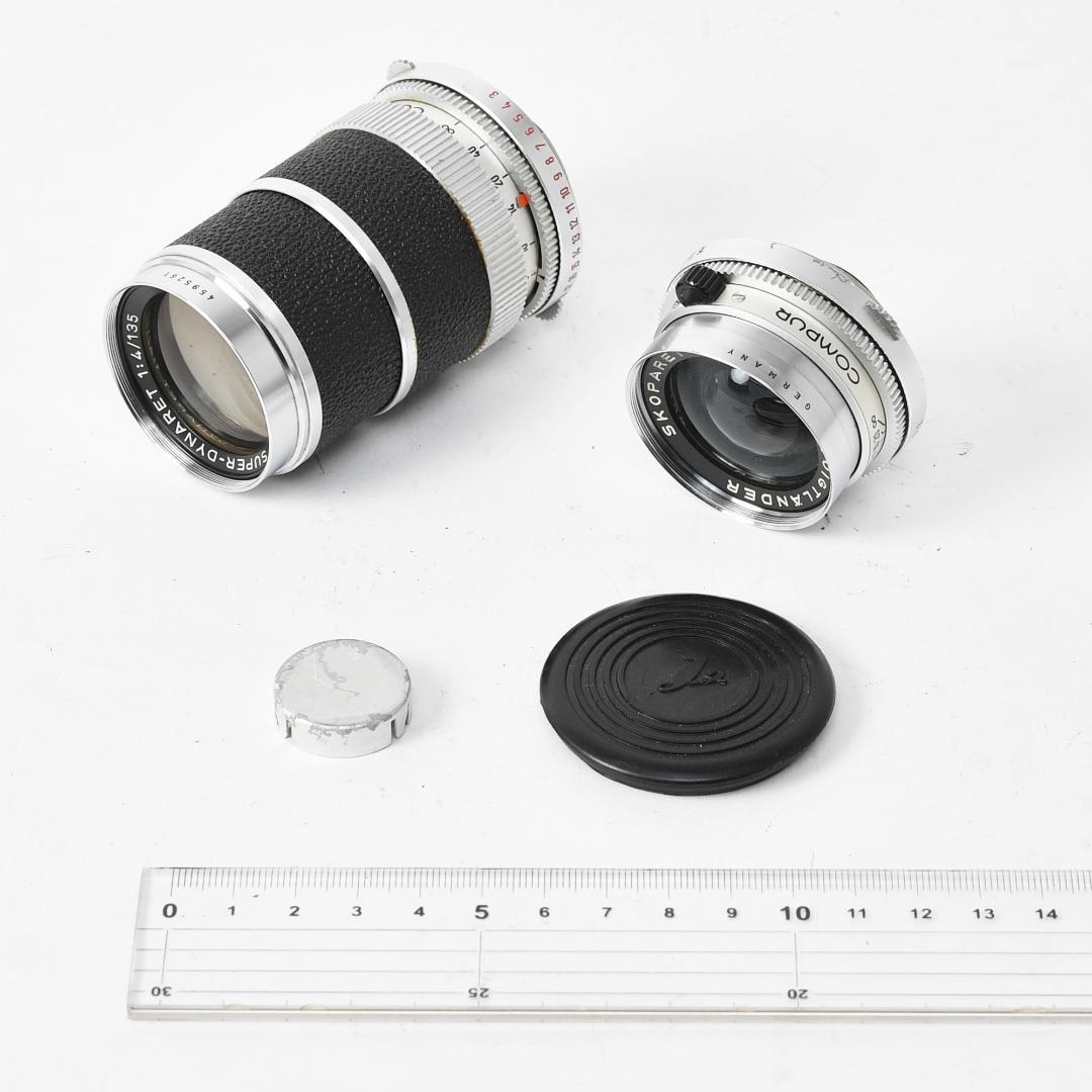 フォクトレンダー デッケルマウントレンズ 2本セット 35mm 135mm