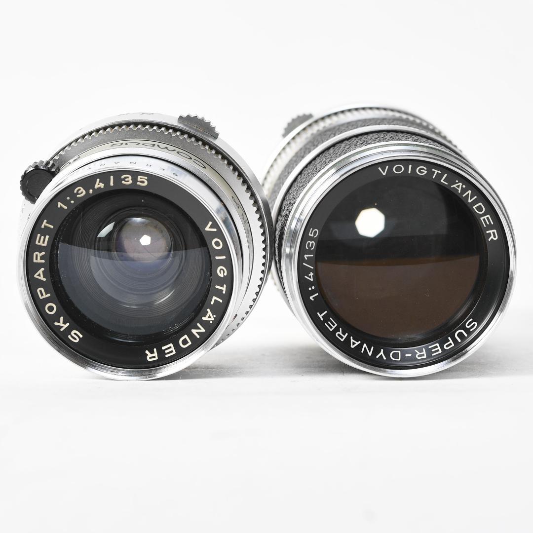 フォクトレンダー デッケルマウントレンズ 2本セット 35mm 135mm