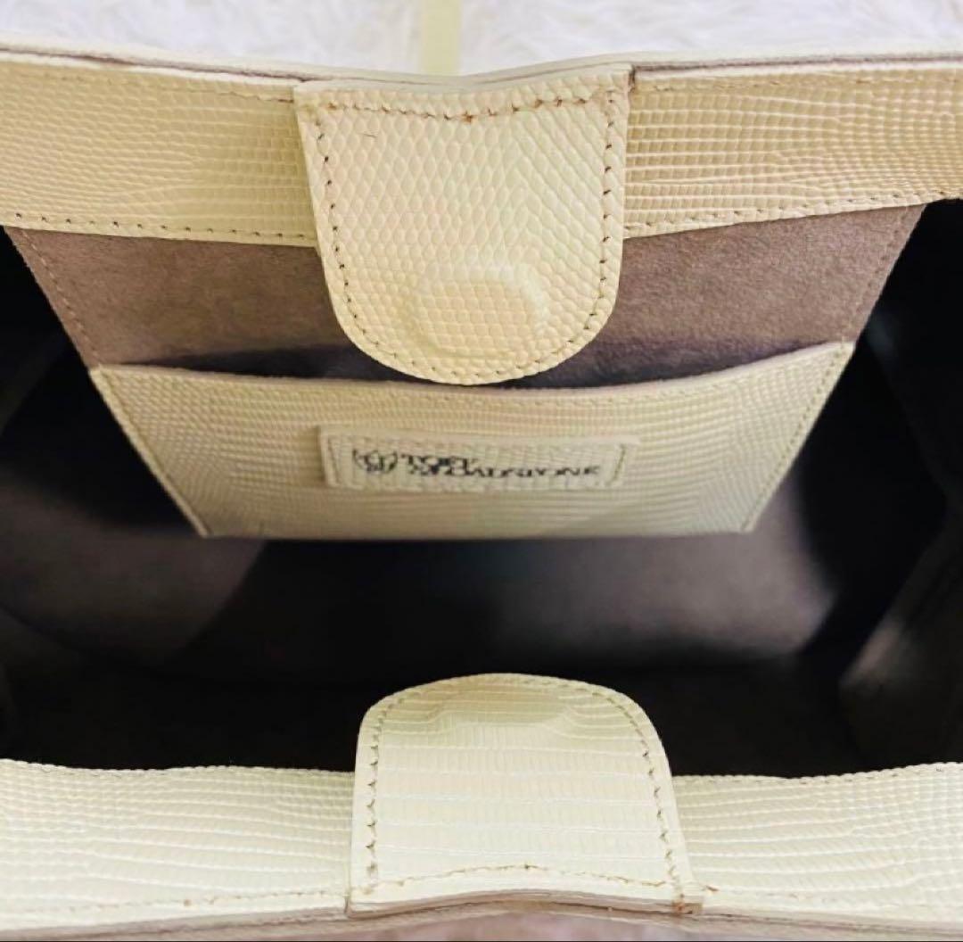 人気完売品✨TOFF&LOADSTONE バロン リザード ハンドバッグ