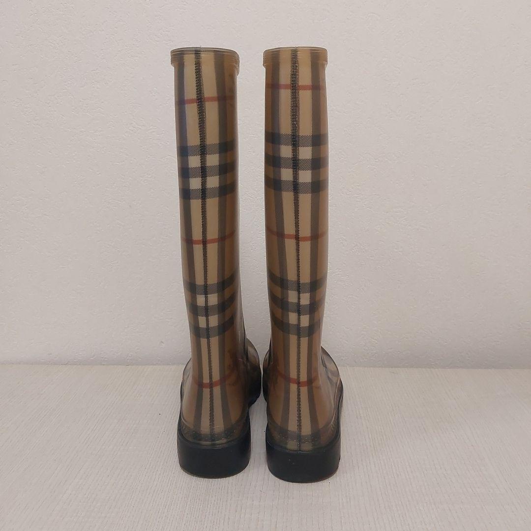 Burberry クラシックチェック レインブーツ UK4