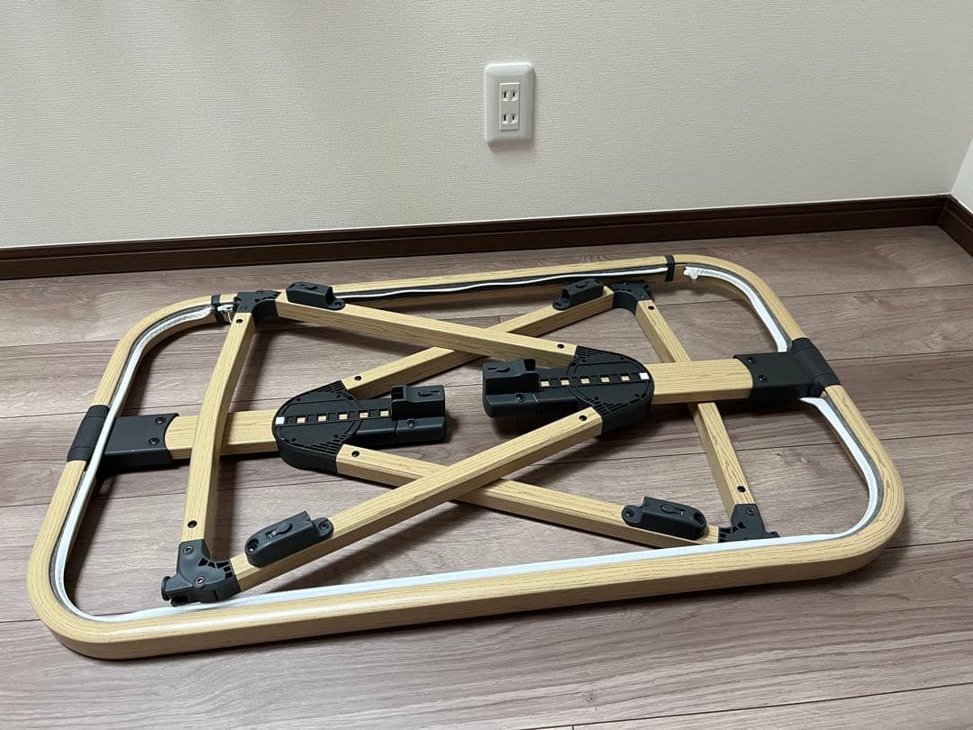 maydollyベビーベッド 収納付き