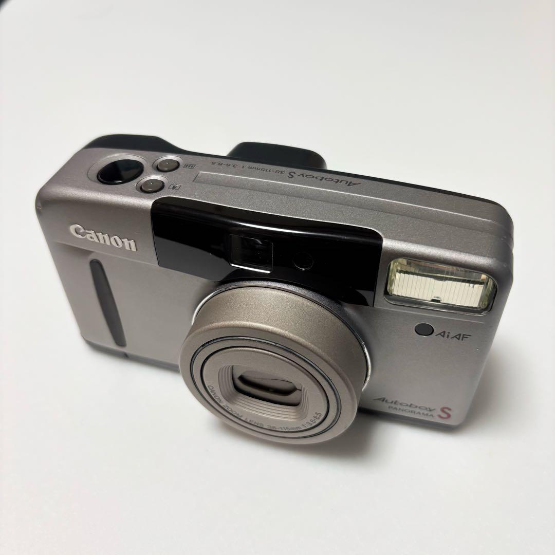 フィルムカメラ Canon Autoboy S Panorama 38-115 F3.6-8.5