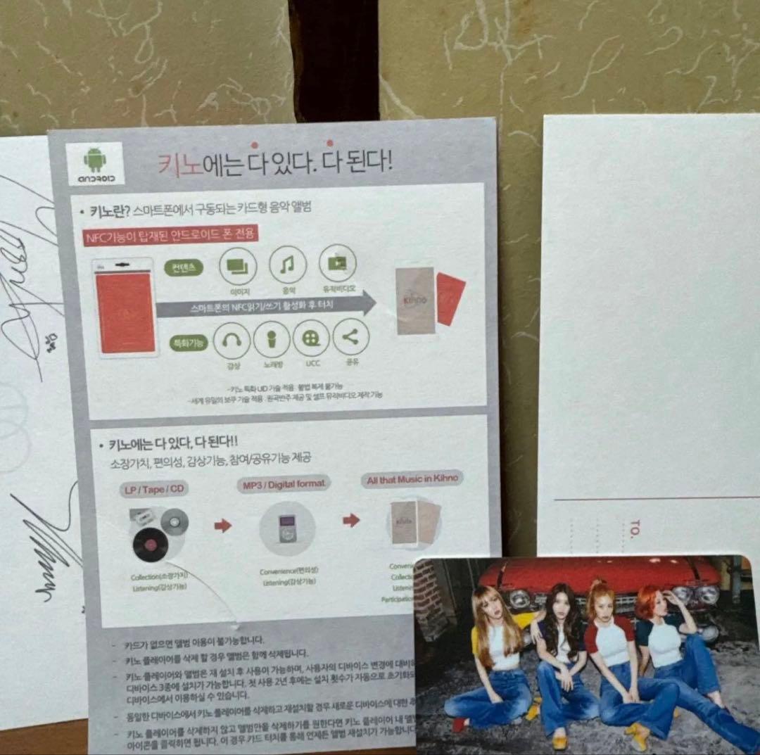 MAMAMOO 公式 Melting Kihno トレカ チェキ